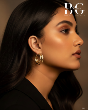 Triple Layer Golden Rings (Large Rings)