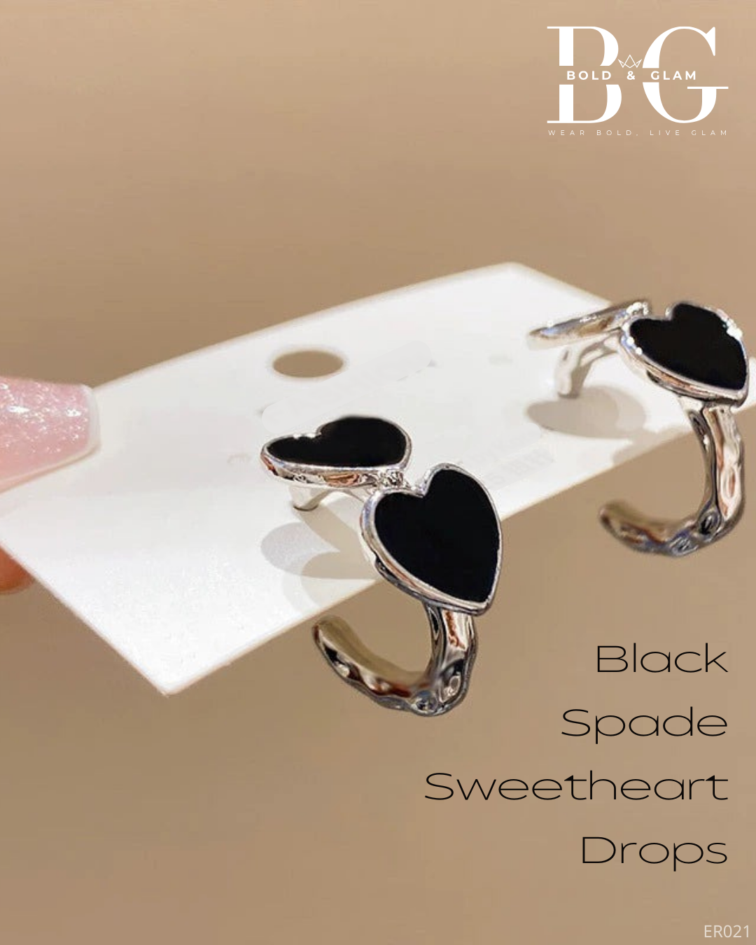 Black Spade Sweetheart Drops - Image 2