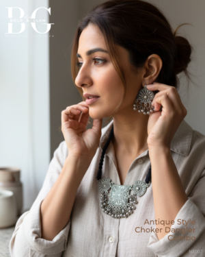 Antique Style Choker Dangler Combo
