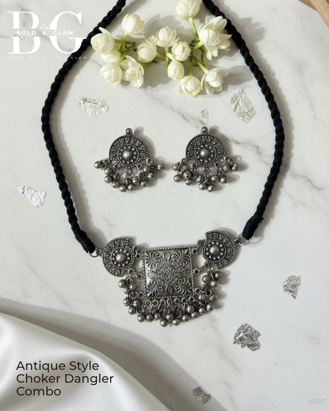 Antique Style Choker Dangler Combo - Image 3